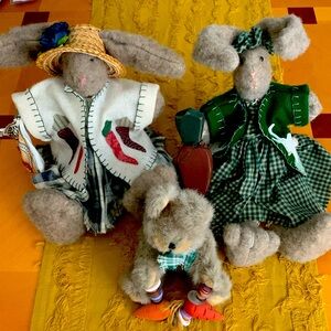 Handmade rabbits